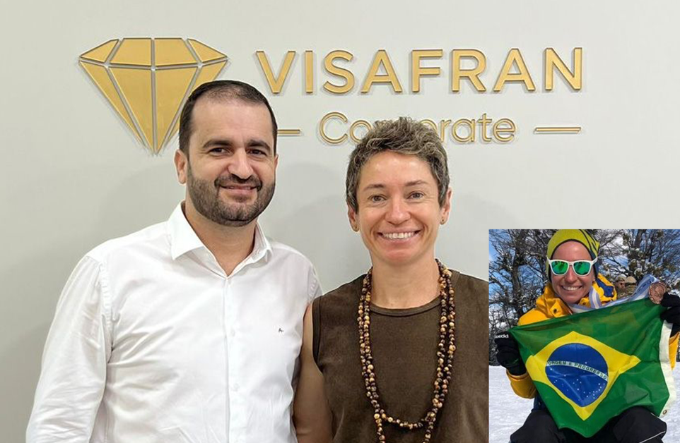Visafran fecha patrocínio com atleta Mirlene Picin, vice-campeã brasileira de corrida de montanha